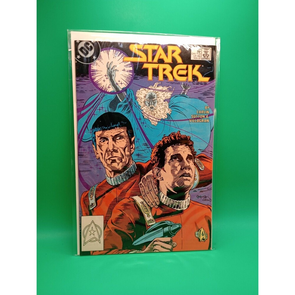 Star Trek Dc Comic Book By Carlin Sutton And Villagran